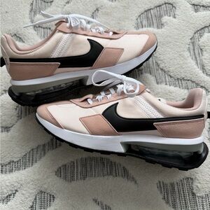 Nike Women's Blush and Black Air Sneakers